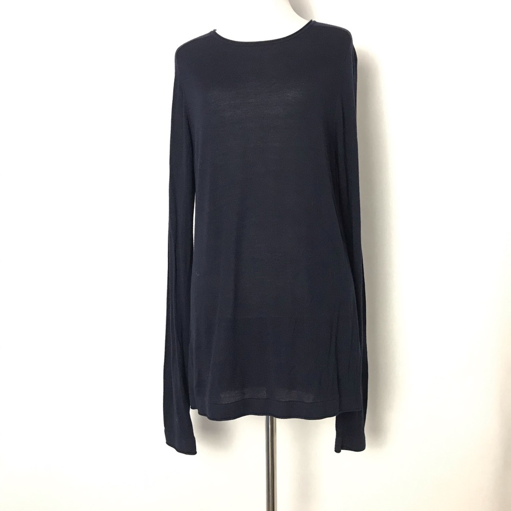 🎁 Mango Man Blue Size Medium Men’s Long Sleeve Sweater